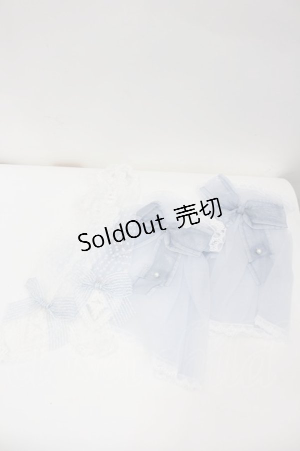 画像6: Red Maria / シフォンリボンジャンパースカート  サックス I-26-02-13-092-EL-OP-SA-ZI (6)