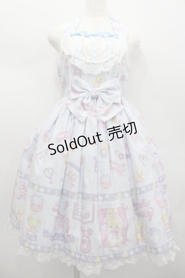 画像1: Angelic Pretty / Baby Toysジャンパースカート  サックス I-26-02-13-098-AP-OP-SA-ZI (1)