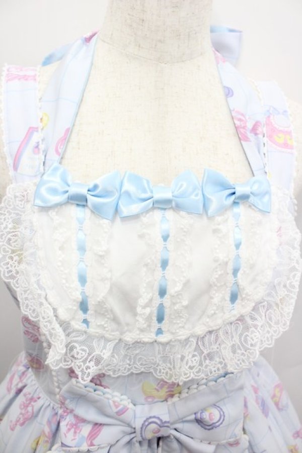 画像3: Angelic Pretty / Baby Toysジャンパースカート  サックス I-26-02-13-098-AP-OP-SA-ZI (3)