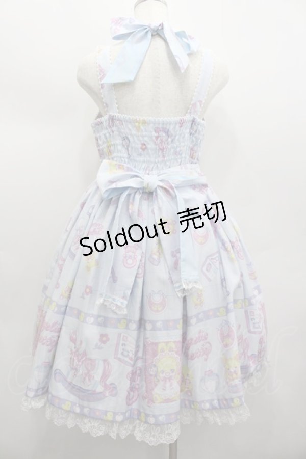 画像4: Angelic Pretty / Baby Toysジャンパースカート  サックス I-26-02-13-098-AP-OP-SA-ZI (4)