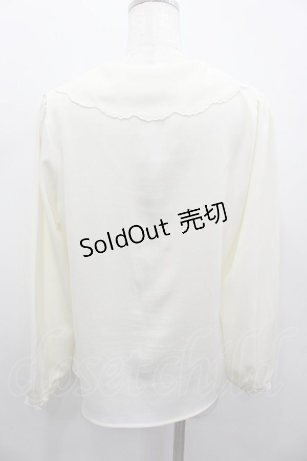 画像3: F i.n.t / マーガレットカットワークブラウス F アイボリー I-26-02-13-011-CA-BL-TE-ZI (3)