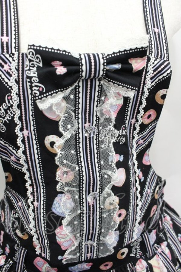 画像3: Angelic Pretty / Whip Factoryサロペット  黒 I-26-02-13-103-AP-OP-SA-ZI (3)