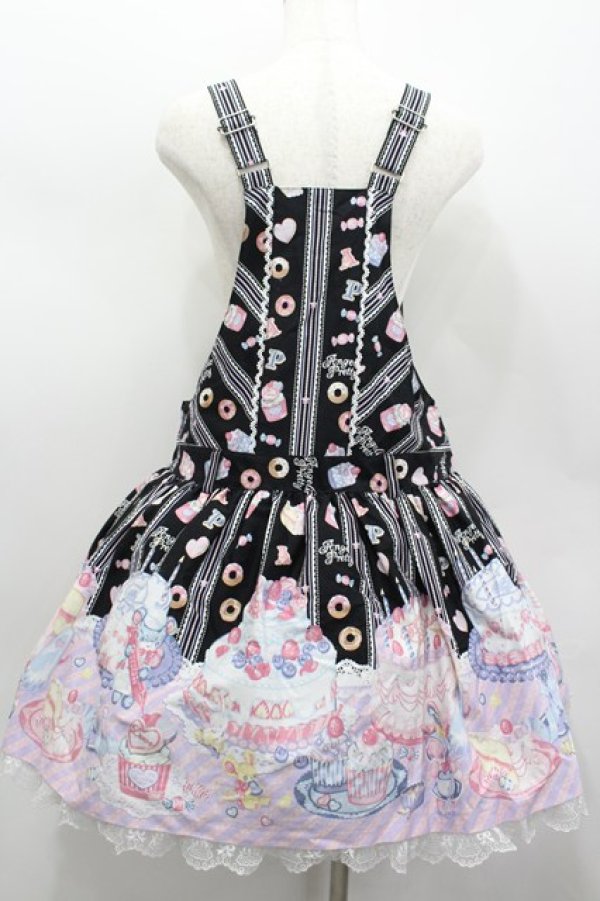画像4: Angelic Pretty / Whip Factoryサロペット  黒 I-26-02-13-103-AP-OP-SA-ZI (4)