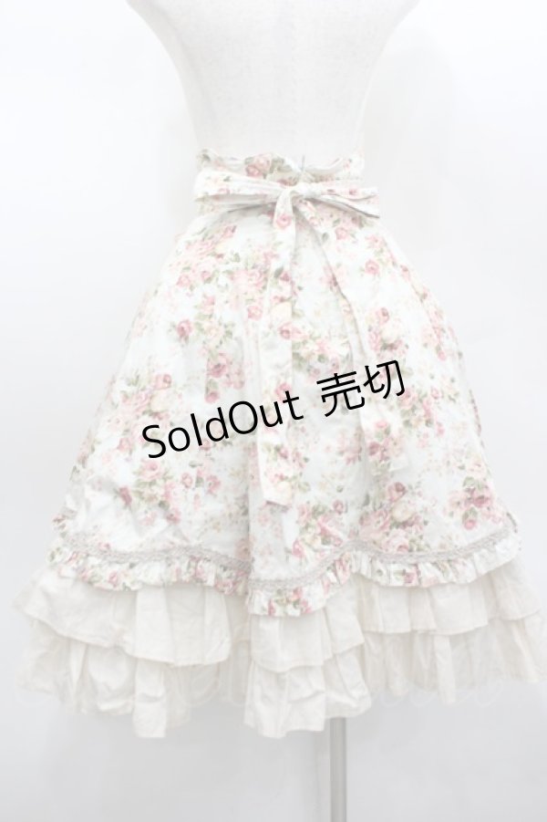 画像3: Victorian maiden / ロココブーケスカラップスカート  ロココピンク I-26-02-13-106-CL-SK-SA-ZI (3)