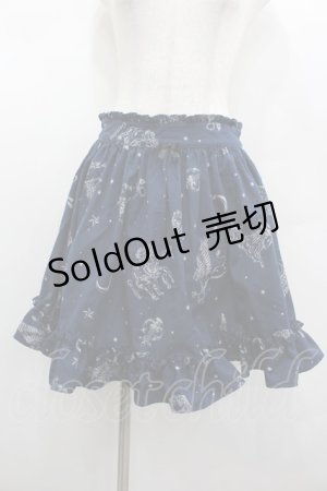 画像: Ank Rouge / 星座柄スカート  ネイビー I-26-02-13-109-CA-SK-SA-ZI