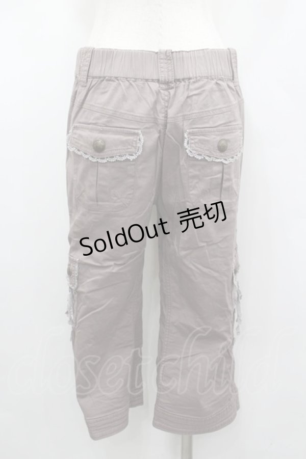 画像3: axes femme / サイド編み上げポケットデザインパンツ  ピンク I-26-02-13-111-AX-PA-SA-ZI (3)