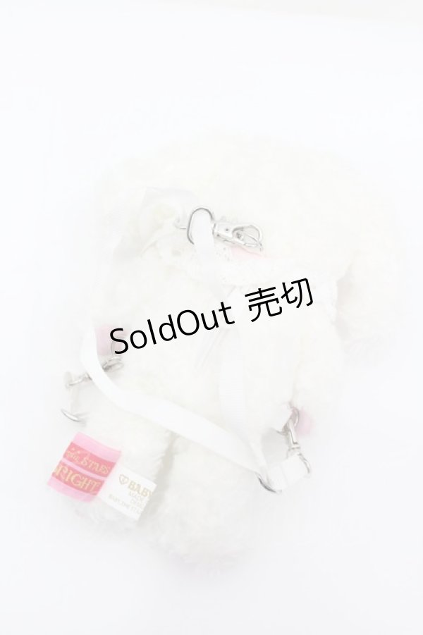 画像2: BABY,THE STARS SHINE BRIGHT / うさくみゃリュックミニミニ  白 I-26-02-13-117-BA-ZA-SA-ZI (2)