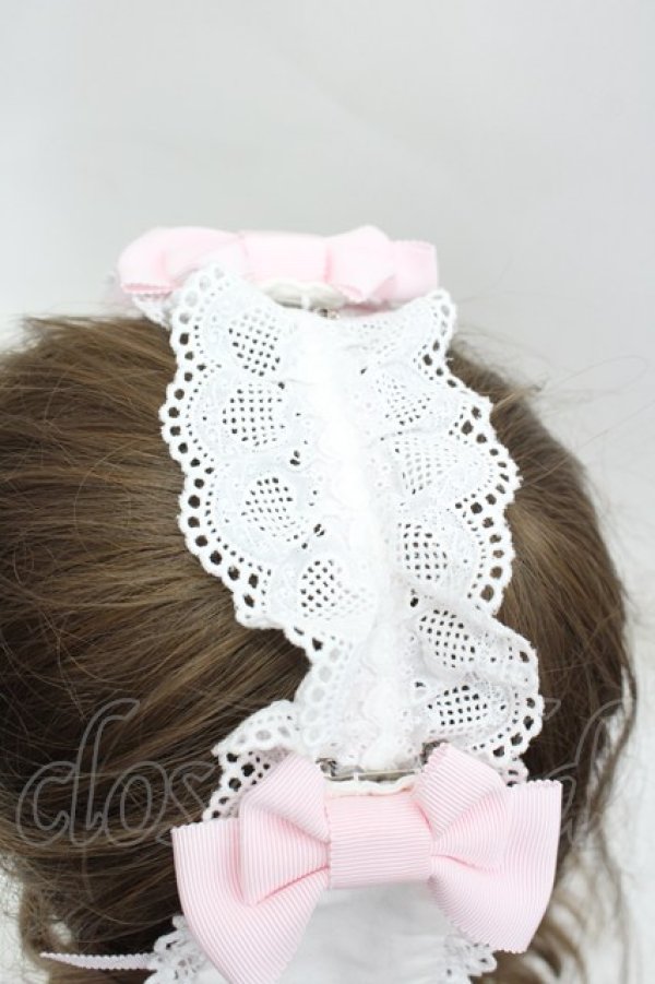 画像2: BABY,THE STARS SHINE BRIGHT / うさくみゃちゃんのうさみみヘッドドレス  ピンク I-26-02-13-119-BA-AC-SA-ZI (2)