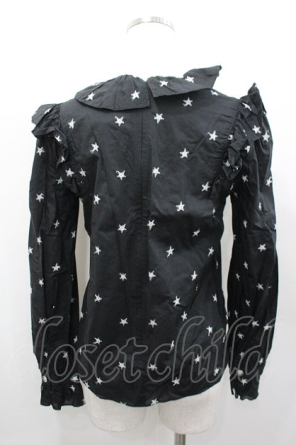 画像3: MILK / ブリリアントブラウス  ブラック I-26-02-13-014-ML-BL-SA-ZI (3)