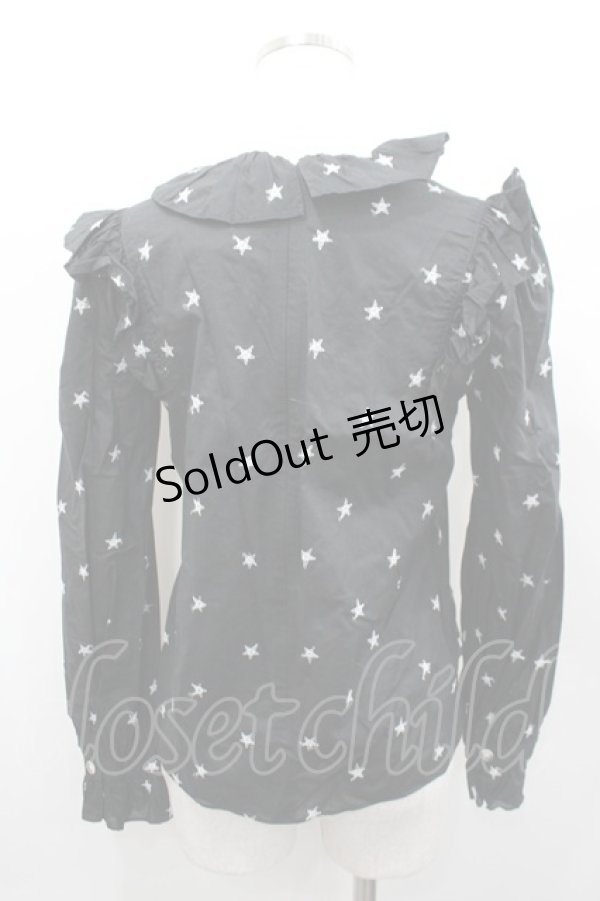 画像3: MILK / ブリリアントブラウス  ブラック I-26-02-13-014-ML-BL-SA-ZI (3)