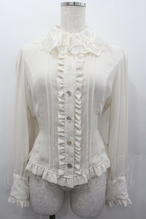 画像: Innocent World / フランス製レースのブラウス  キナリ I-26-02-13-019-IW-BL-SA-ZI