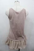 画像3: axes femme / 肩透けロングタンク  ピンク I-26-02-13-024-AX-TO-SA-ZI (3)