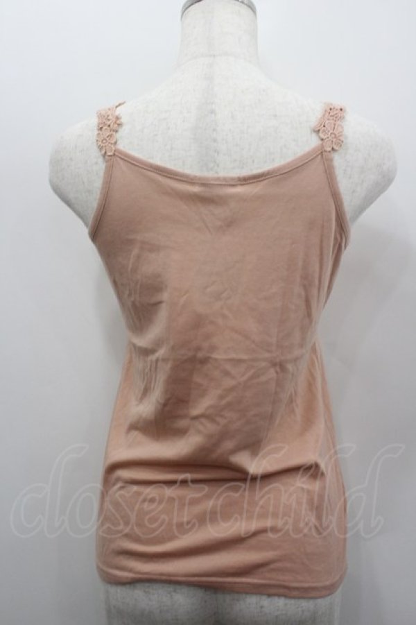 画像3: axes femme / 花モチーフタンクトップ  ピンク I-26-02-13-025-AX-TO-SA-ZI (3)