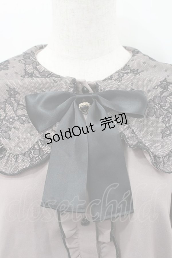 画像3: Rojita / レースアップくま耳ブラウス  ピンク I-26-02-15-046-LO-BL-SA-ZI (3)