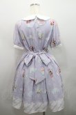 画像2: axes femme kawaii / アイス柄半袖ワンピース M ラベンダー I-26-02-15-053-AX-OP-TE-ZI (2)