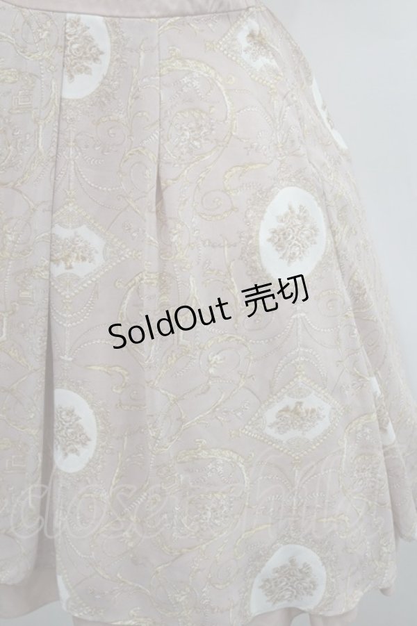 画像4: axes femme / オーナメントリーフＸバラOP  ピンク I-26-02-15-055-AX-OP-SA-ZI (4)