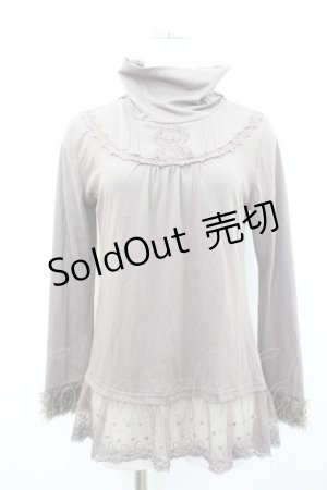 画像: axes femme / 袖口ファーインナープルオーバー M ブラウン I-26-02-15-007-AX-TO-TE-ZI