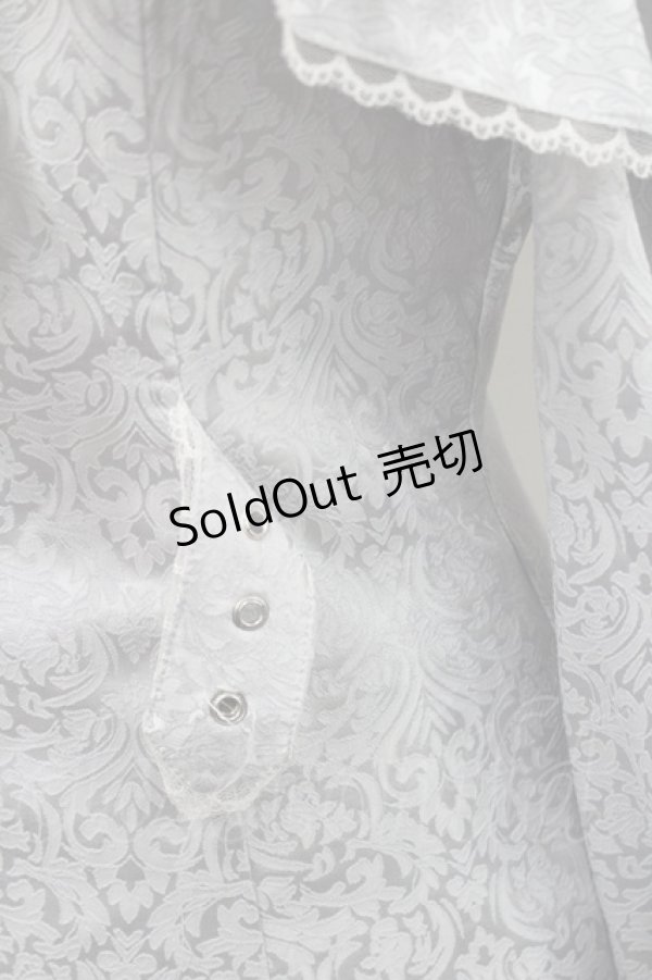 画像5: Ank Rouge / ぽんぽんリボンオフショルOP  白Ｘサックス I-26-02-15-072-CA-OP-SA-ZI (5)