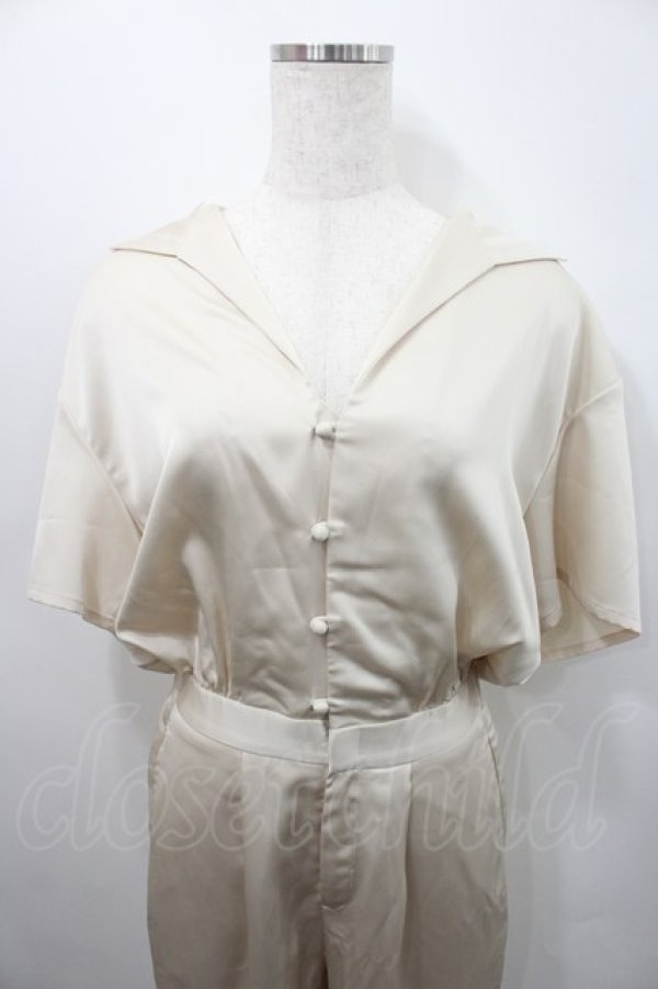 画像3: HONEY MI HONEY / ジャンプスーツ  オフホワイト I-26-02-15-080-GO-OP-SA-ZI (3)