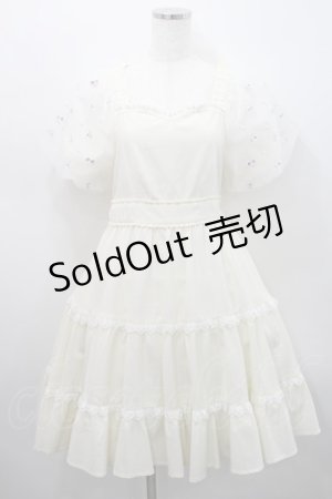 画像: mellfy memory / Fleur Candyワンピース  アイボリー I-26-02-15-081-0-OP-SA-ZI