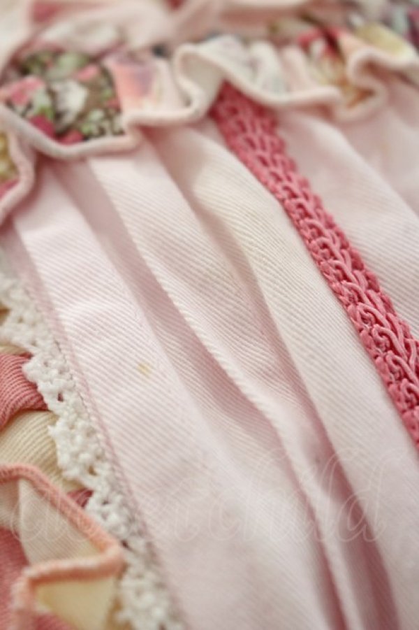 画像5: CHOCOCHIP COOKIE / 香水瓶&ストライプジャンパースカート  ピンク I-26-02-15-088-LO-OP-SA-ZI (5)