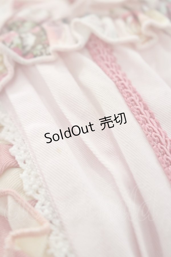 画像5: CHOCOCHIP COOKIE / 香水瓶&ストライプジャンパースカート  ピンク I-26-02-15-088-LO-OP-SA-ZI (5)