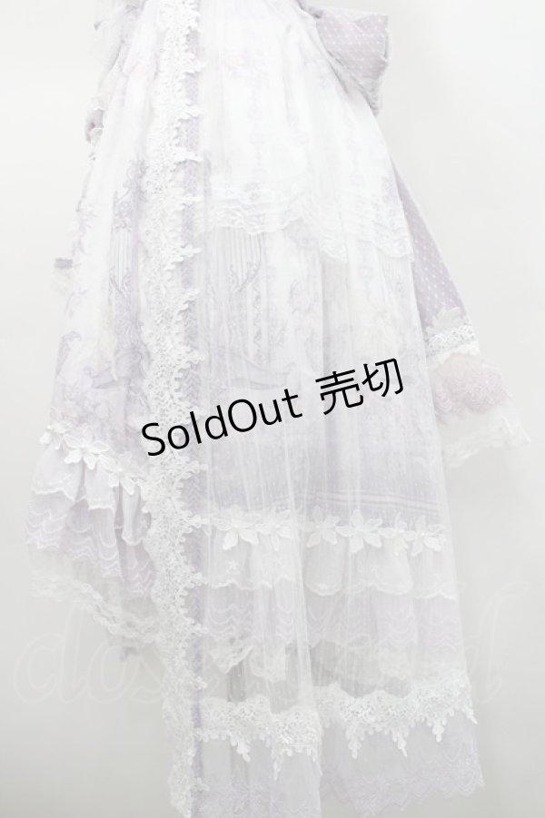 画像5: Garden Cat / 妖精&門柄ジャンパースカート  ラベンダー I-26-02-15-094-LO-OP-SA-ZI (5)