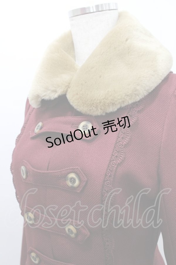 画像3: Innocent World / ナポレオンジャケット(2014)  ボルドー I-26-02-15-099-IW-CO-SA-ZI (3)