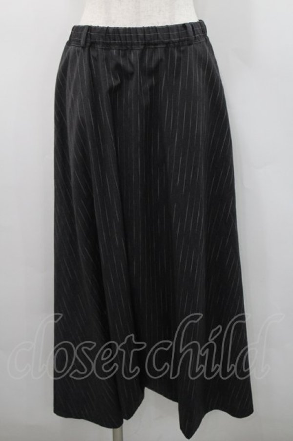 画像1: AXES-X / 絣ストライプ侍パンツ  グレー I-26-02-15-102-LO-PA-HR-ZI (1)