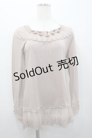 画像: axes femme / ガーデンインナープルオーバー M アワピンク I-26-02-15-012-AX-TO-SA-ZI