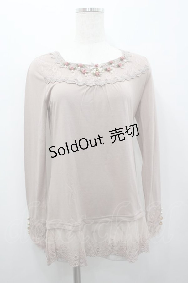 画像1: axes femme / ガーデンインナープルオーバー M アワピンク I-26-02-15-012-AX-TO-SA-ZI (1)