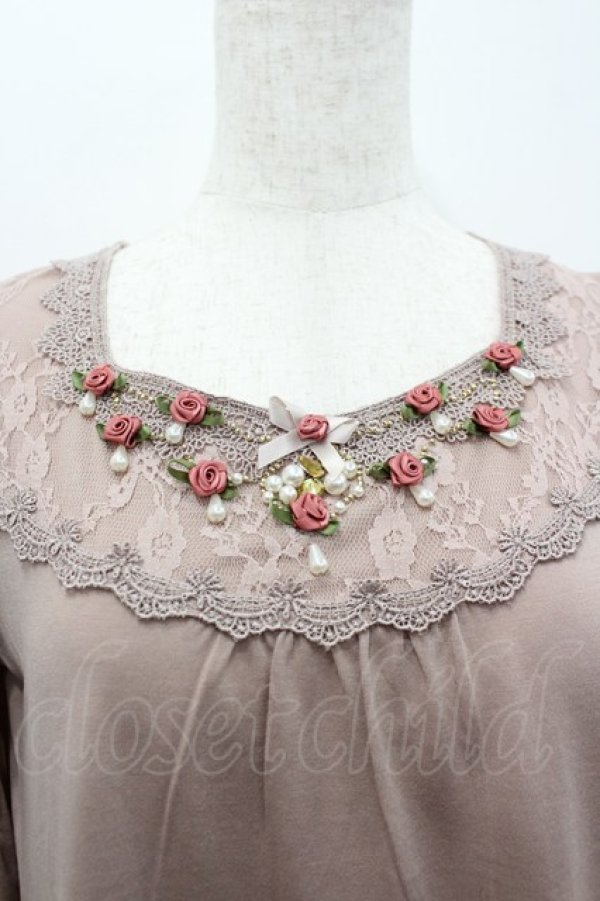 画像2: axes femme / ガーデンインナープルオーバー M アワピンク I-26-02-15-012-AX-TO-SA-ZI (2)