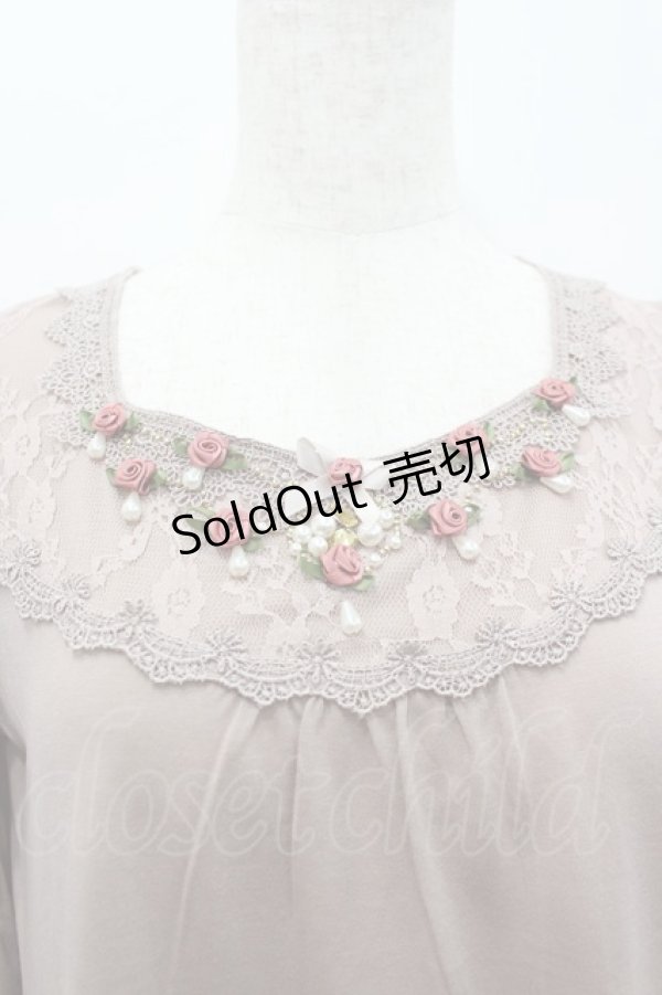 画像2: axes femme / ガーデンインナープルオーバー M アワピンク I-26-02-15-012-AX-TO-SA-ZI (2)