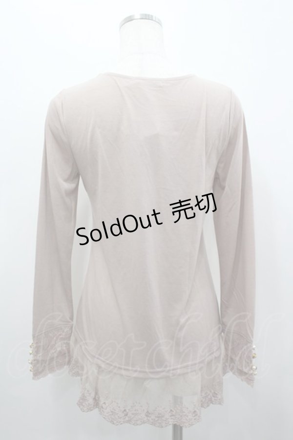 画像3: axes femme / ガーデンインナープルオーバー M アワピンク I-26-02-15-012-AX-TO-SA-ZI (3)