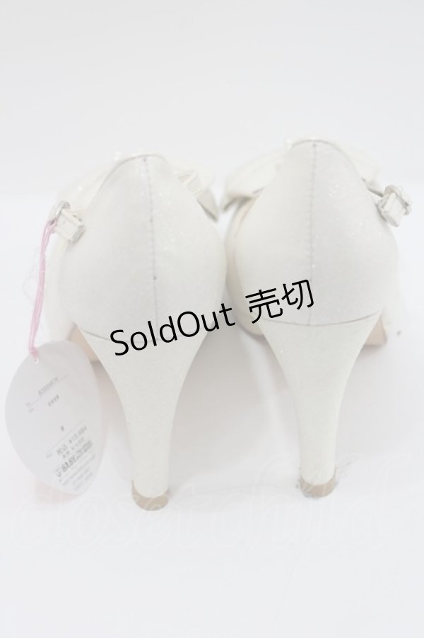 画像3: BABY,THE STARS SHINE BRIGHT / グリッタープリンセスパンプス M アイボリー I-26-02-15-121-BA-SH-SA-ZI (3)