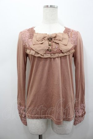 画像: axes femme / BIGリボンインナーPO M アワピンク I-26-02-15-017-AX-TO-SA-ZI