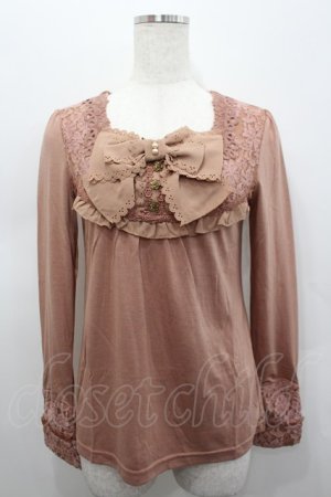 画像: axes femme / BIGリボンインナーPO M アワピンク I-26-02-15-024-AX-TO-SA-ZI