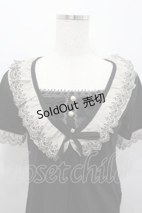 画像2: axes femme / フリル使いブロッキングPO M クロ I-26-02-15-032-AX-TO-SA-ZI (2)