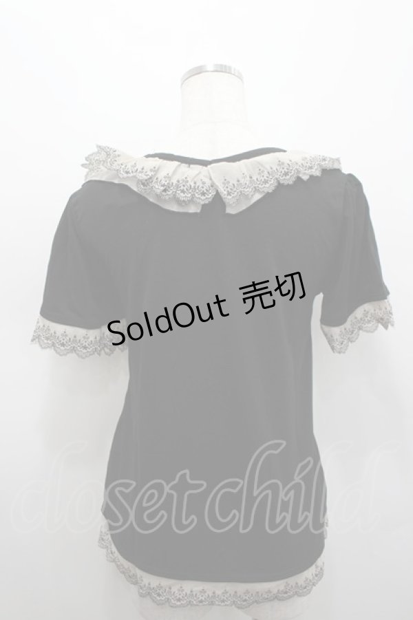 画像3: axes femme / フリル使いブロッキングPO M クロ I-26-02-15-032-AX-TO-SA-ZI (3)