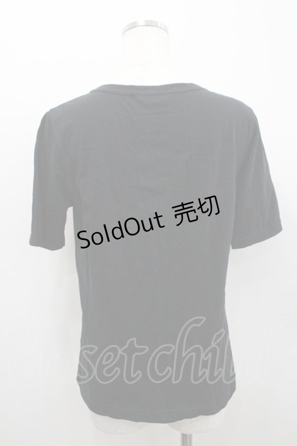 画像3: PINK HOUSE / カラフルロゴptTシャツ L ブラック I-26-02-18-036-LO-TS-SA-ZI (3)