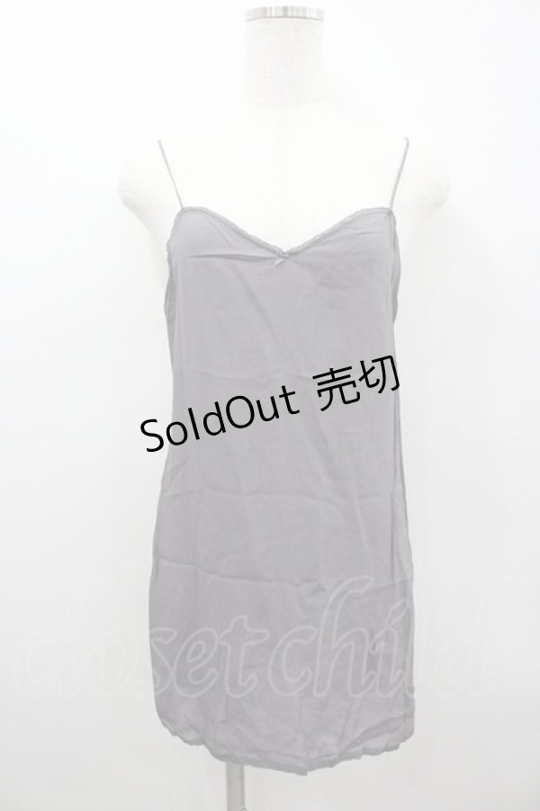 画像3: PINK HOUSE / ドットシフォンノースリーブトップス  グレーＸ白 I-26-02-18-037-LO-TO-SA-ZI (3)