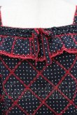 画像2: PINK HOUSE / 水玉×刺繍キャミソールブラウス  ネイビー I-26-02-18-040-LO-BL-SA-ZI (2)