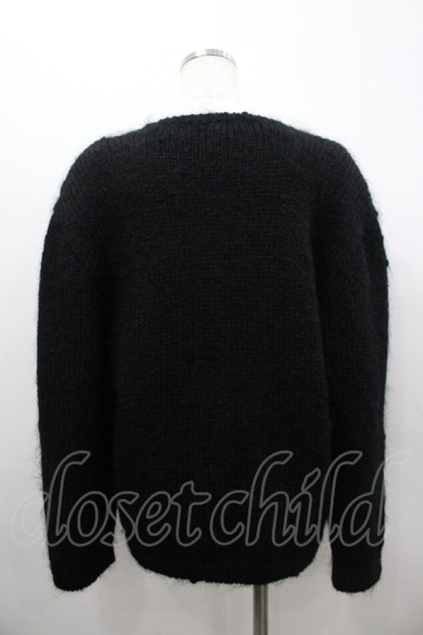 画像3: PINK HOUSE / ニットカーディガン  ブラック I-26-02-18-046-LO-CO-SA-ZI (3)