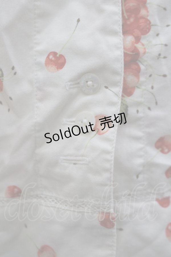画像5: PINK HOUSE / さくらんぼ籠pt半袖ワンピース  キナリ I-26-02-18-062-LO-OP-SA-ZI (5)