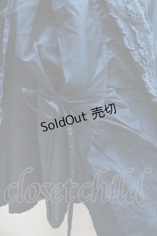 画像3: PINK HOUSE / シャーリングキャミワンピース  青 I-26-02-18-065-LO-OP-SA-ZI (3)