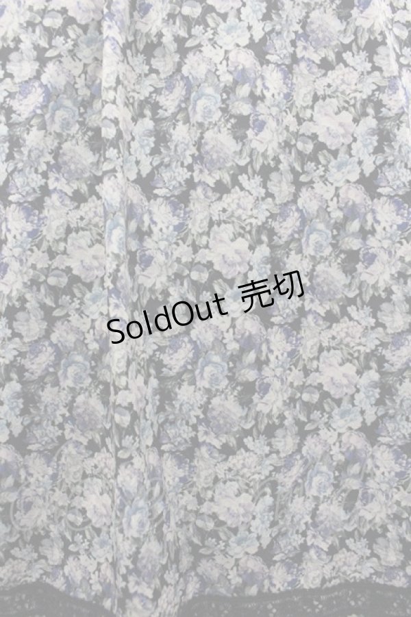 画像3: axes femme / 小花柄ボータイワンピース  ブラック I-26-02-18-067-AX-OP-SA-ZI (3)