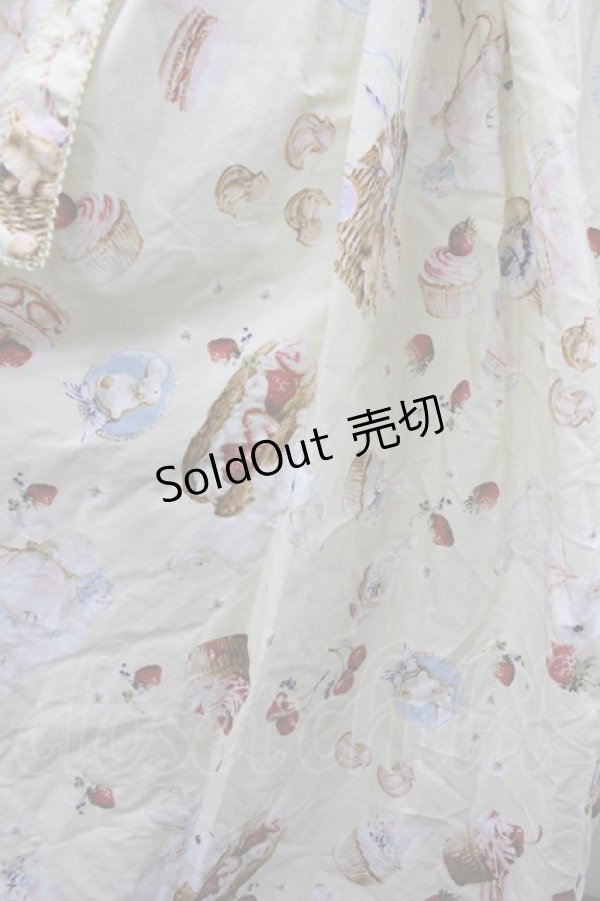 画像3: PINK HOUSE / スイーツスプリングバニープリントワンピース  クリームイエロー I-26-02-18-068-LO-OP-SA-ZI (3)