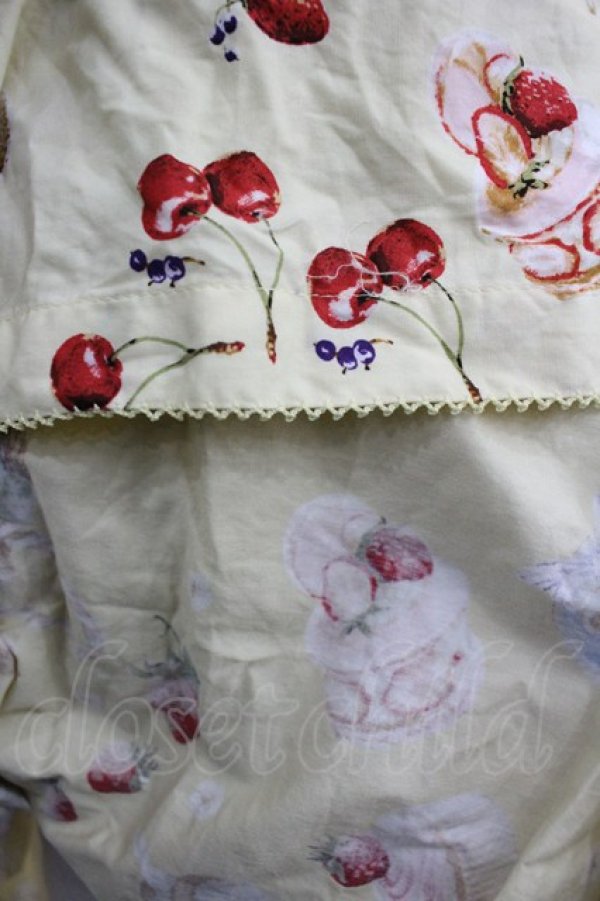 画像4: PINK HOUSE / スイーツスプリングバニープリントワンピース  クリームイエロー I-26-02-18-068-LO-OP-SA-ZI (4)