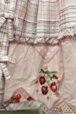 画像3: PINK HOUSE / 苺刺繍パッチワークスカート  ピンク I-26-02-18-083-LO-SK-SA-ZI (3)