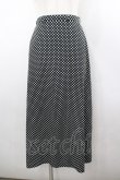 画像1: PINK HOUSE / ドットスカート  黒Ｘ白 I-26-02-18-096-LO-SK-SA-ZI (1)